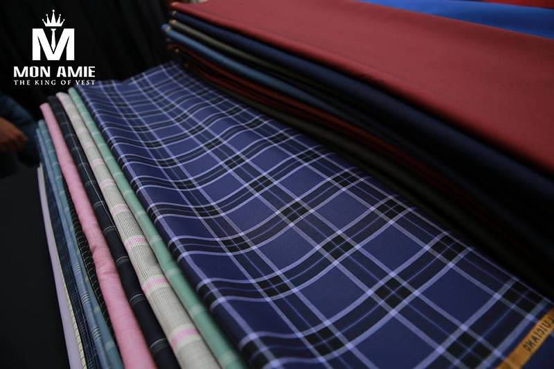 May đồng phục vest nữ